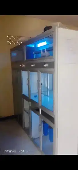 Paket usaha air isi ulang kondisi like new