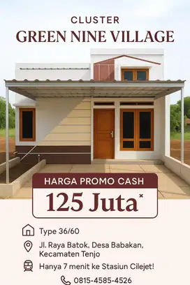 Hunian asri dan terjangkau di lokasi trategis