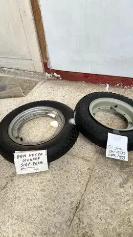 Velg vespa ada 2 velg
