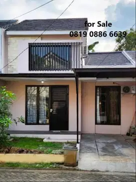 Rumah cluster jln cendrawasih ciputat dekat upj xchange mall bintaro