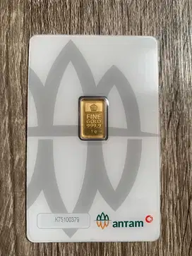 Logam Mulia Emas Antam 1 gram
