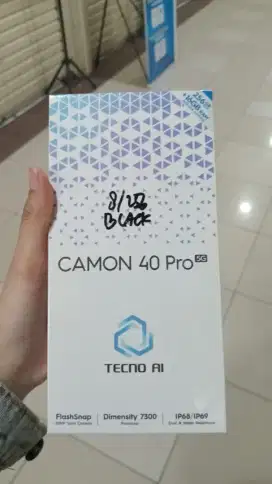 TECNO CAMON 40 PRO 5G SEGEL BOX