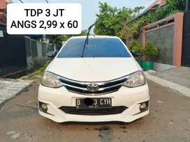 TDP Hanya 1 Juta Toyota Etios 1.2 G MT 2016 Putih