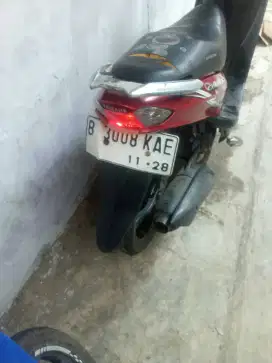 Di Jual MTR Yamaha Mio smile tahun 2011 mesin adem dan ss kumplit