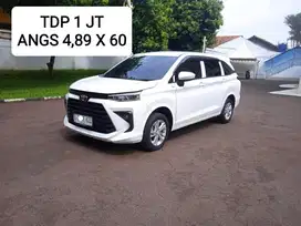 TDP Hanya 1 Juta Toyota Avanza 1.3 E AT 2022 Putih