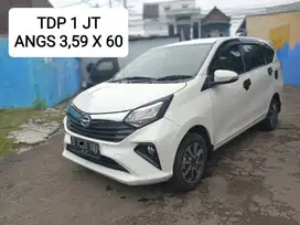 TDP Hanya 1 Juta Daihatsu Sigra R MT 2022 Putih