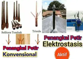 Paket Pasang Penangkal Petir Dan Instalasi Rapih