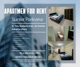 Apartemen Studio Semi Furnish Murah