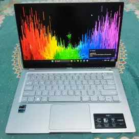 ACER sf314 I5 EVO 1240P IPS 512GB/8GB backlit full metal batre 12 JAM