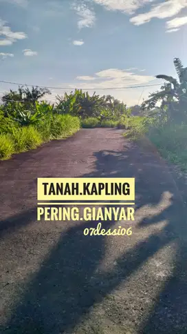 Jual tanah shm dekat pantai Pering Gianyar Bali