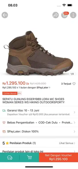 SEPATU GUNUNG EIGER LORA MC SHOES WOMEN