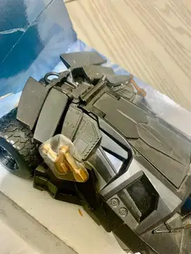 Action Figure mattel batman&Batmobile the dark knight rises skala 1:24