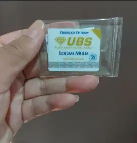 LM UBS logam mulia 5 gram