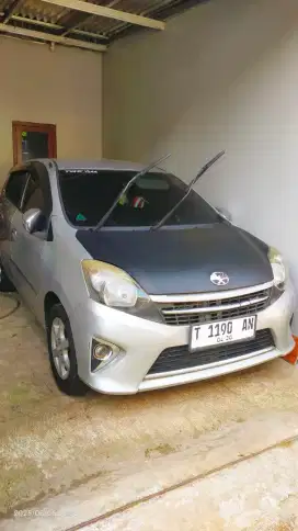 Toyota Agya G 2015 manual silver