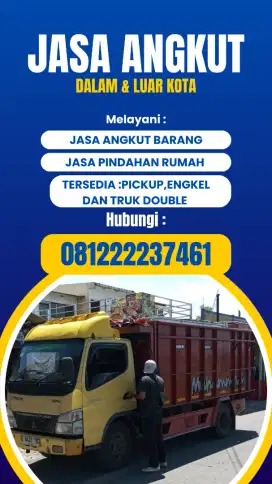 Jasa angkutan barang & pindahan