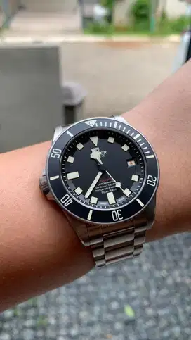 Preloved Rare Fullset Tudor Pelagos LHD Titanium M25610TNL