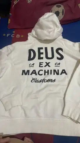 Original Deus ex Machina Hoodie Preloved Nt jaket h&m adidas coach cdg