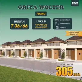 Rumah pedurungan tlogomulyo belakang Aneka Jaya Wolter jalan lebar