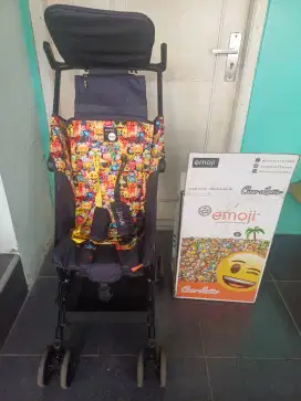 Preloved stroller cocolatte minima emoji