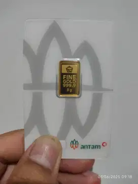 Logam Mulia Emas Batangan Antam 3 Gram
