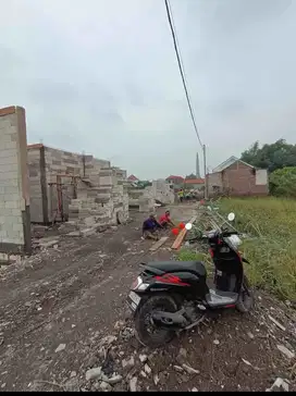Tanah kavling siap bangun dekat Pasar Sukodono SHM split