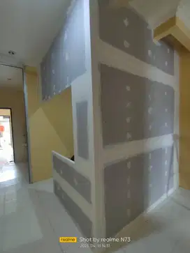 Ruangan gypsum keamanan kantor bisa dari partisi gypsum