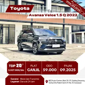 TOYOTA AVANZA VELOZ 1.5 Q 2022