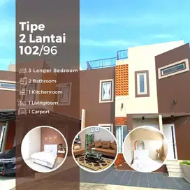 Rumah Dengan View Pegunungan Cijeruk Bogor
