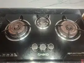 DIJUAL CEPAT NEGO KOMPOR NIKO 3 TUNGKU BISA TANAM JUGA