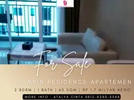Dijual Apartement Thamrin Residence Middle Floor 2BR Fully Furnished