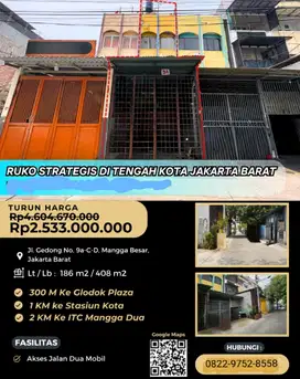 jual murah ruko