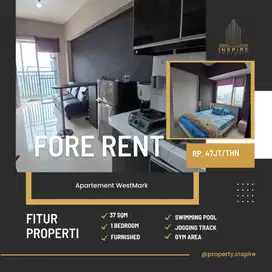 Sewa Apartemen Westmark 1br+ furnish siap huni jakarta barat