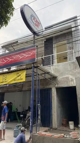 Dijual gedung baru 2 lt plus bisnisnya