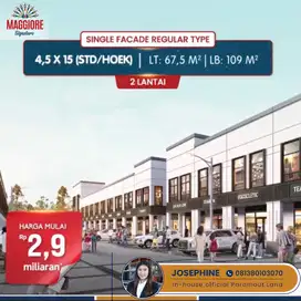 Ruko Maggiore Signature Gading Serpong 2 Lantai Lokasi Bagus