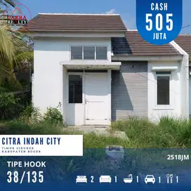 Dijual rumah dicitra indah city posisi rumah hook siap huni
