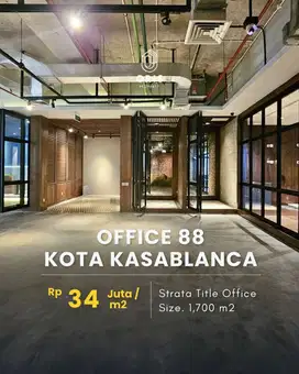 For Sale Office 88 - Kota Kasablanca Strata Title Office