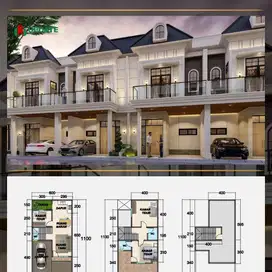 Dijual Rumah Villa Komplek Vrederick Haus JL Sei Tuntung Baru