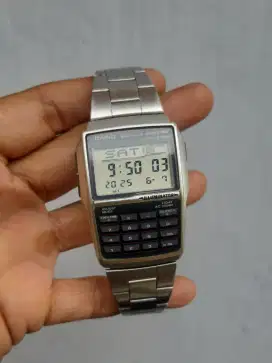 JAM TANGAN CASIO DATA BANK ORIGINAL