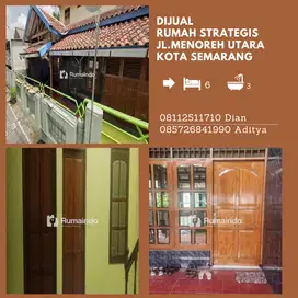 Rumah Strategis Di Jl. Menoreh Utara Kota Semarang