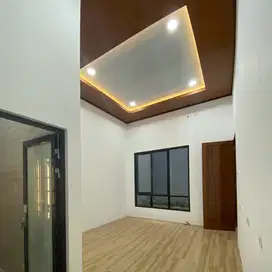 rumah baru modern tropis ukuran 7,5x20 di kebraon