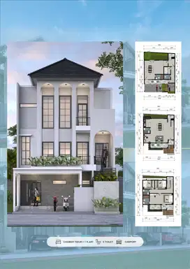 Rumah Taman Surya 5 (LT/LB 200/100 m2)