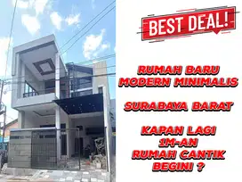 Rumah CANTIK CIAMIK BAGUS Surabaya Barat 1M an Siapa Cepat - Psti LAKU