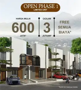 Rumah Baru Dalam Komplek Di Cipadung Cibiru