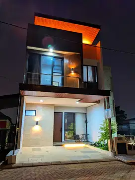 Rumah Mewah 2 Lantai Di Cirendeu Tangerang Selatan Dekat Toll dan MRT
