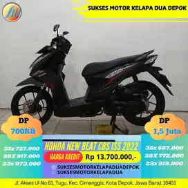 HONDA NEW BEAT CBS ISS 2022 CASH/KREDIT DP MURAH SYARAT MUDAH