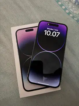 Iphone 14 pro 128gb digimap deep purple like new