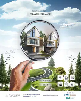 Rumah Scandinavian Utara Hotel Alana – SHM Ready & Lokasi Strategis!