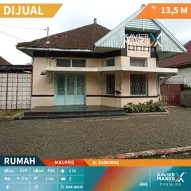 Dijual Rumah Klasik Kolonial Siap Huni di Kawi Atas Malang