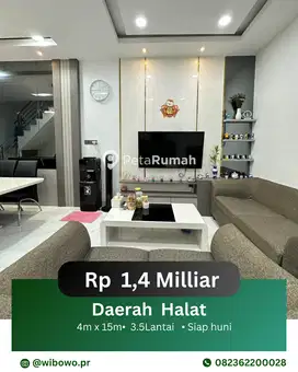DIJUAL RUMAH JALAN ISMAILIYAH KOMPLEK ISMAILIYAH BUSINESS CENTER