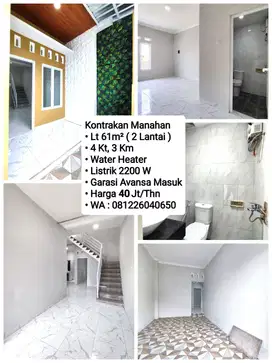 Kontrakan Area Dekat Manahan Solo, Dekat Alila Hotel, Alana Hotel